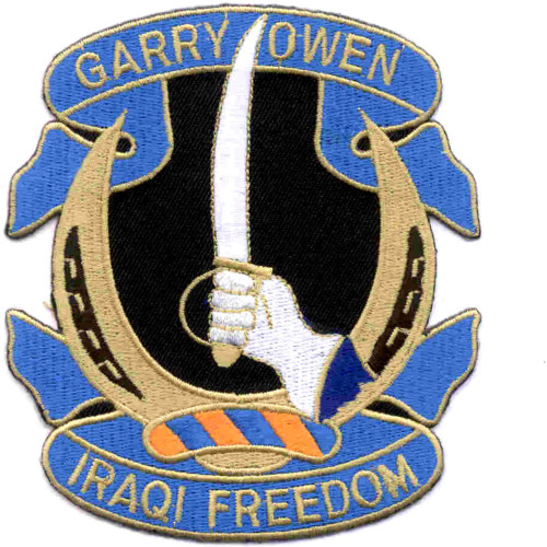 7th Cavalry Regiment Patch - Iraqi Freedom
