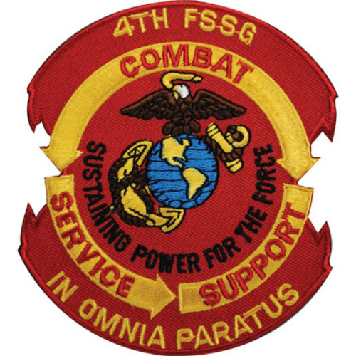4th FSSG - Force Service Support Group USMC Patch