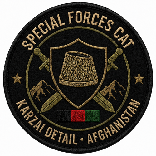 Special Forces Counter Assault Team Karzai Protection Detail Afghanistan Patch