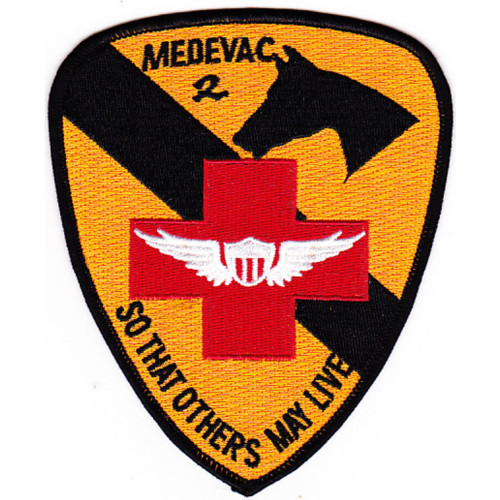 15th Med Battalion 1st Cavalry Division Army Aviation Air Ambulance Patch