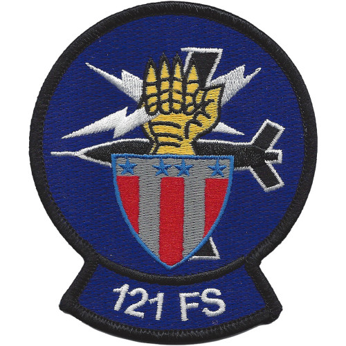 121st Fighter Squadron Patch