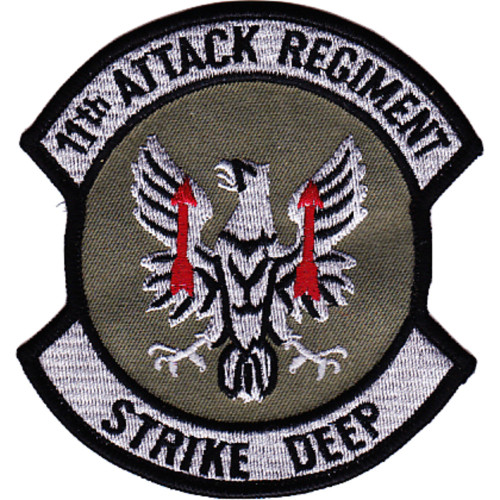 11th Aviation Attack Regiment Patch OD