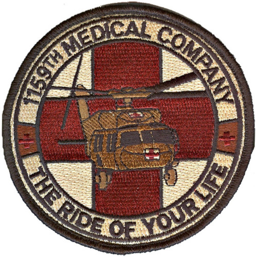 1159th Medical Company Air Ambulance Dustoff Patch