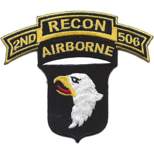 101st Airborne Division 506th Airborne Infantry Regiment 2nd Battalion Recon Patch