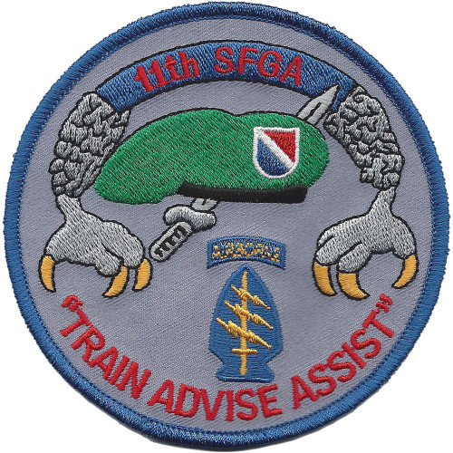 11th Special Forces Group Alpha Patch