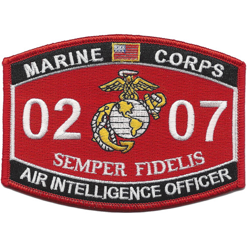 0207 Air Intelligence Officer Mos Patch