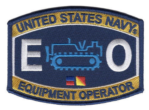 Seabee Construction Equipment Operator Patch Rating