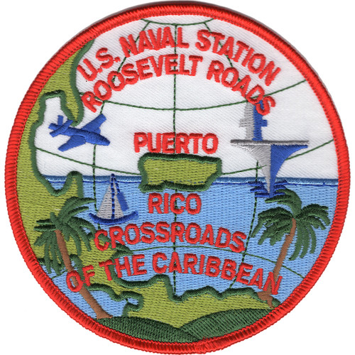 Roosevelt Roads Puerto Rico Naval Station Patch