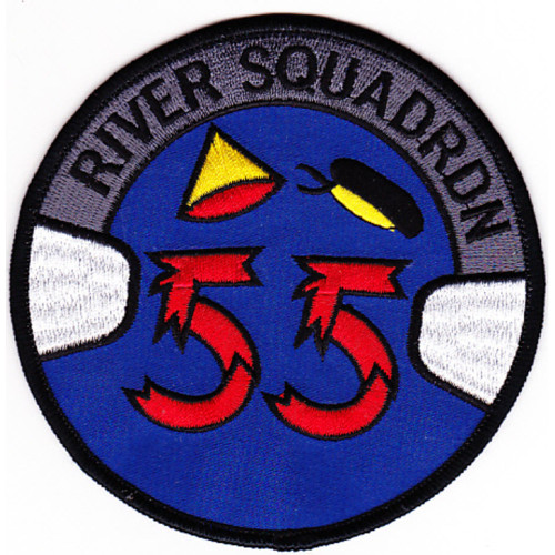 Rivron 55 Naval River Assault Squadron Patch - Version B