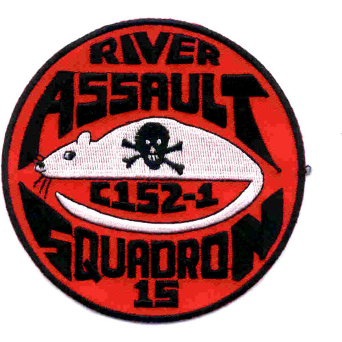 Rivron 15 Naval River Assault Squadron Patch