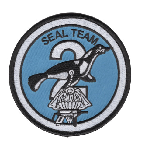 Seal Team 2 Sea Land And Air Special Operations Unit Two Patch