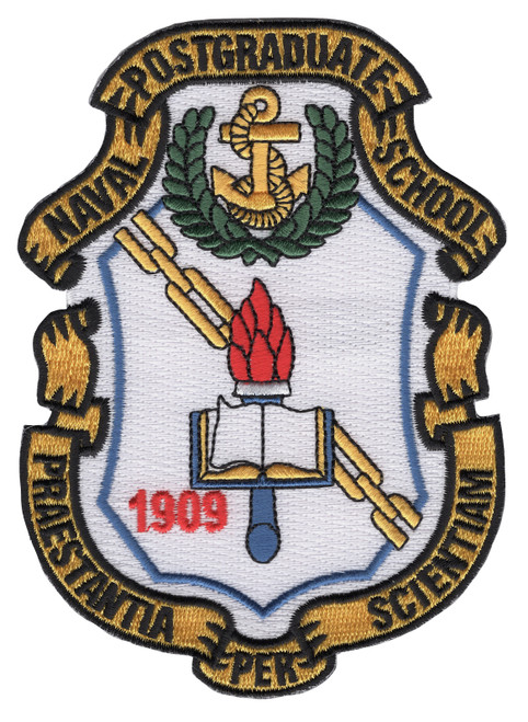 Naval Postgraduate School Naval Station Monterey California Patch