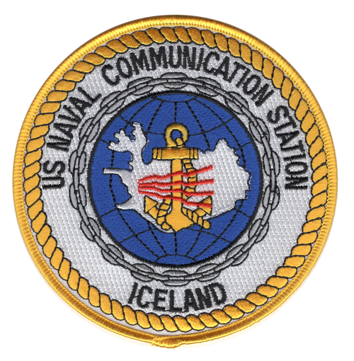 Naval Communication Station Iceland Patch