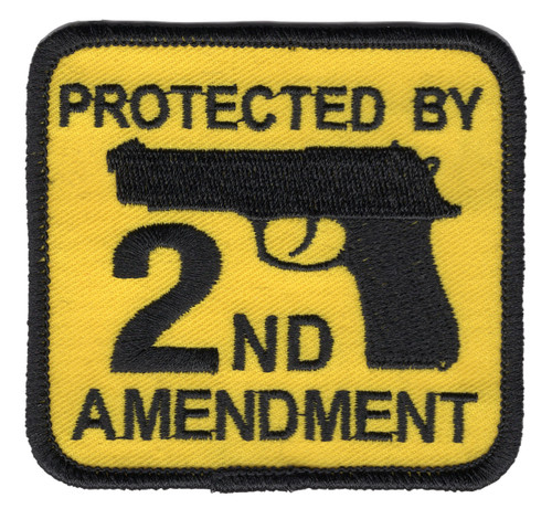 Protected By 2nd Amendment Patch