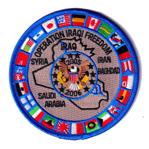 OIF Operation Iraqi Freedom Multi-National Force 2005-06 Patch