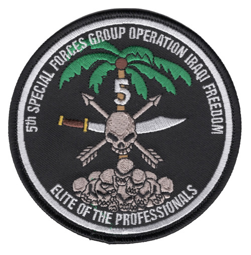 ODA 5th Special Forces Group Iraqi Freedom Patch