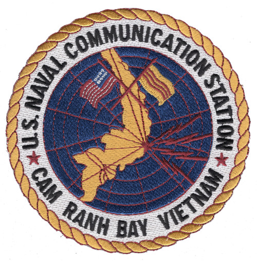 Naval Communications Station Cam Ranh Bay VIETNAM Patch