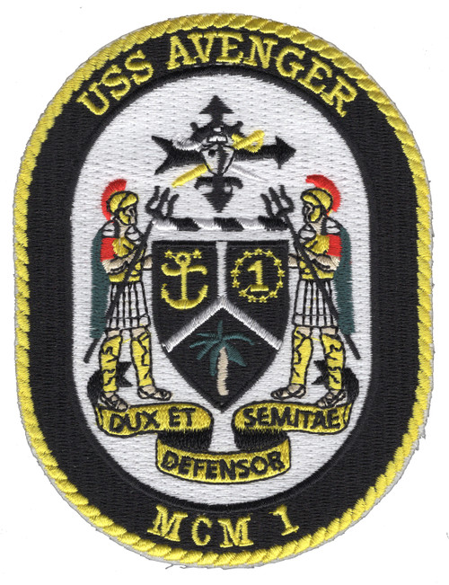 MCM-1 USS Avenger Patch