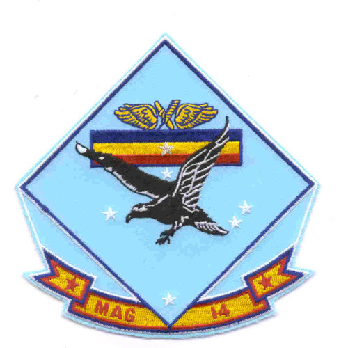 MAG-14 Marine Aircraft Group Fourteen Patch