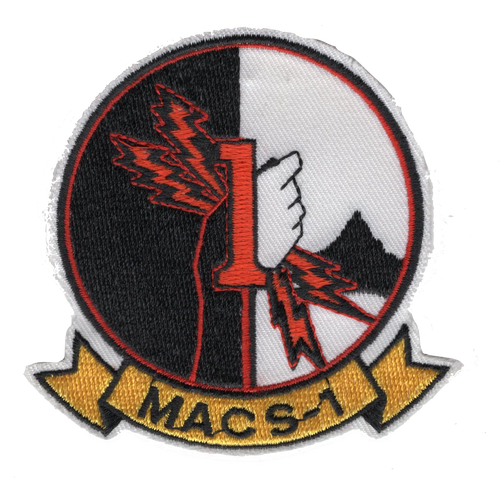 MACS-1 Air Control Squadron Patch