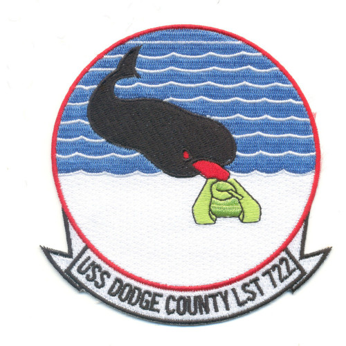 LST-722 USS Dodge County Patch