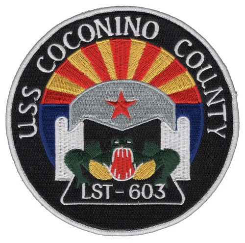 LST-603 USS Coconino County Patch