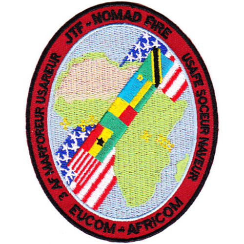 JTF Nomad Fire Soceur Naveur Eucom Africom Patch