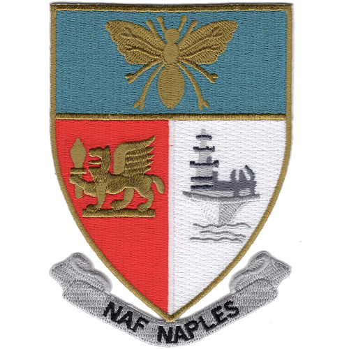 Naval Air Facility Naples Italy Patch