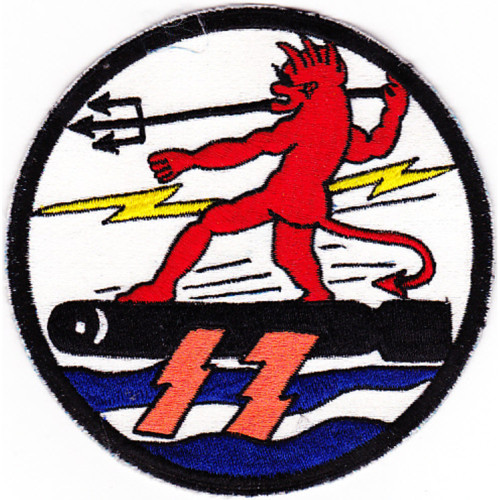 Mtbron-17 Motor Torpedo Boat Squadron 17 Patch Devil