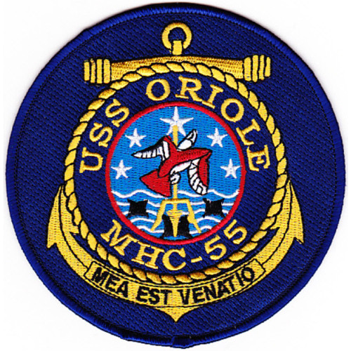 MHC-55 USS Oriole Patch