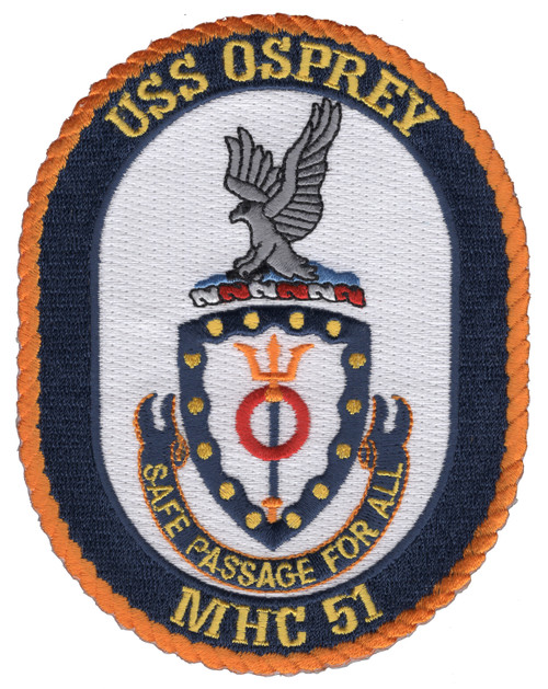 MHC-51 USS Osprey Patch