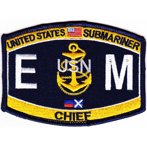 EMC-SS Submarine Chief Electrician's Mate Patch