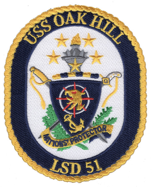 LSD-51 USS Oak Hill Patch