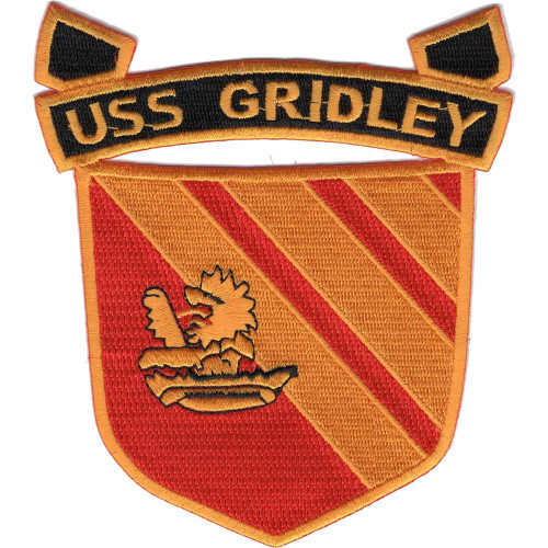 DLG-21 USS Gridley Leader Patch