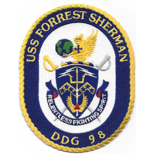 DDG-98 USS Forrest Sherman Patch
