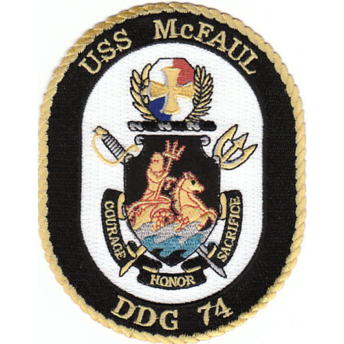 DDG-74 USS Mcfaul Patch