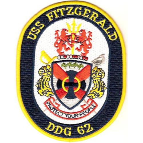 DDG-62 USS Fitzgerald Patch