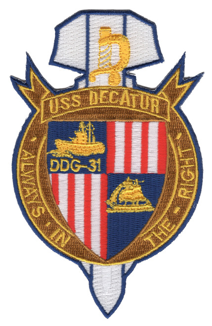 DDG-31 USS Decatur Patch