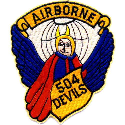 504th Airborne Infantry Regiment Patch Airborne 504 Devils