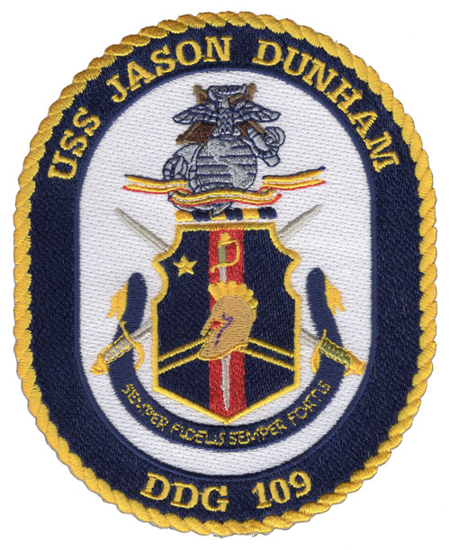 DDG-109 USS Jason Dunham Patch