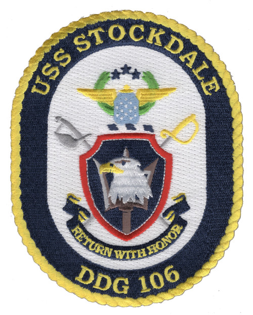 DDG-106 USS Stockdale Patch