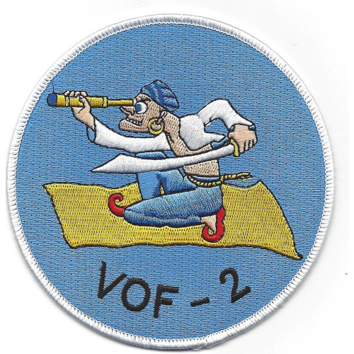Fighter Observation Squadron VOF-2 WWII Patch