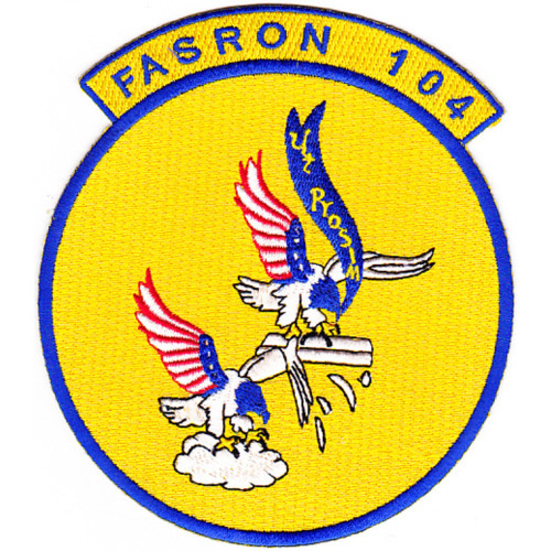 FASRON-104 Aviation Fleet Air Squadron One Hundred Four Patch