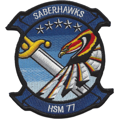 HSM-77 Navy helo maritime Squadron Patch
