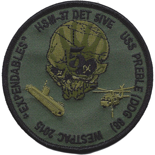 HSM-37 Det. 5 Westpac 2015 Patch