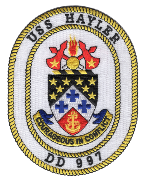 DD-997 USS Hayler Patch