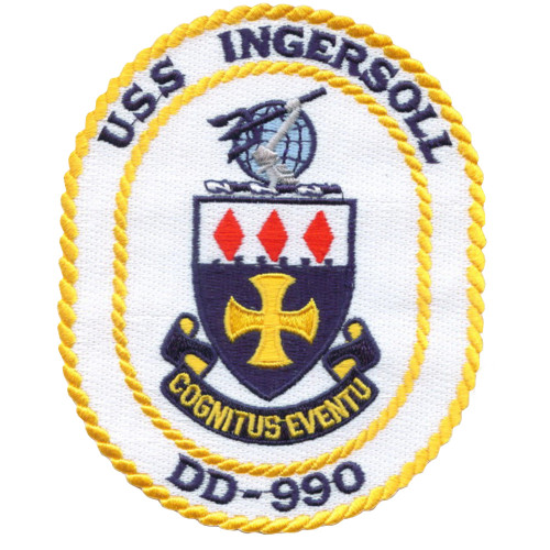 DD-990 USS Ingersoll Patch