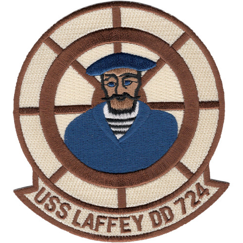 DD-724 USS Laffey Patch - Version B