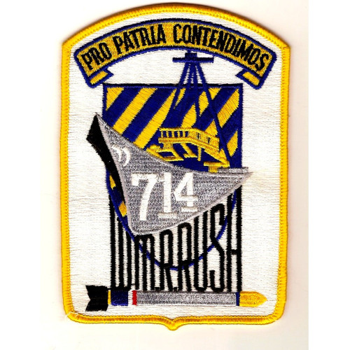 DD-714 William R. Rush Patch