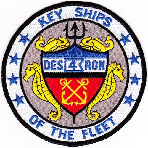 Desron 4 Destroyer Squadron Patch